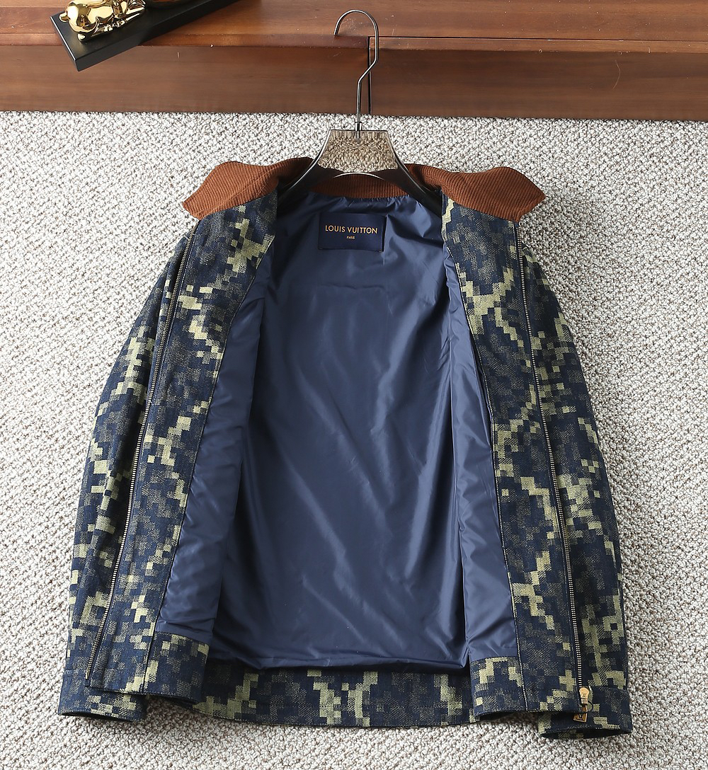 ルイ・ヴィトン「Louis Vuitton」秋冬コレクション クイルテッド ジャケット
