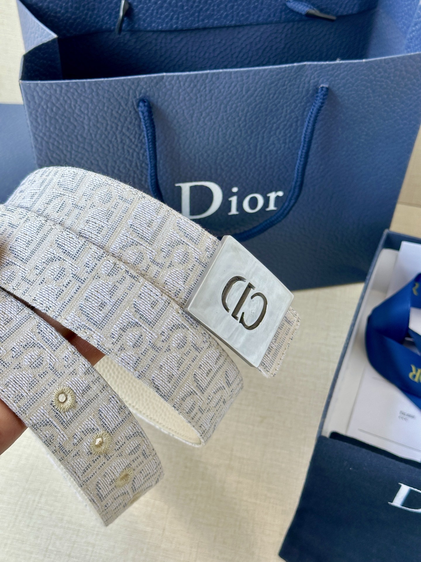 ディオール「Dior」リバーシブルベルト100CM