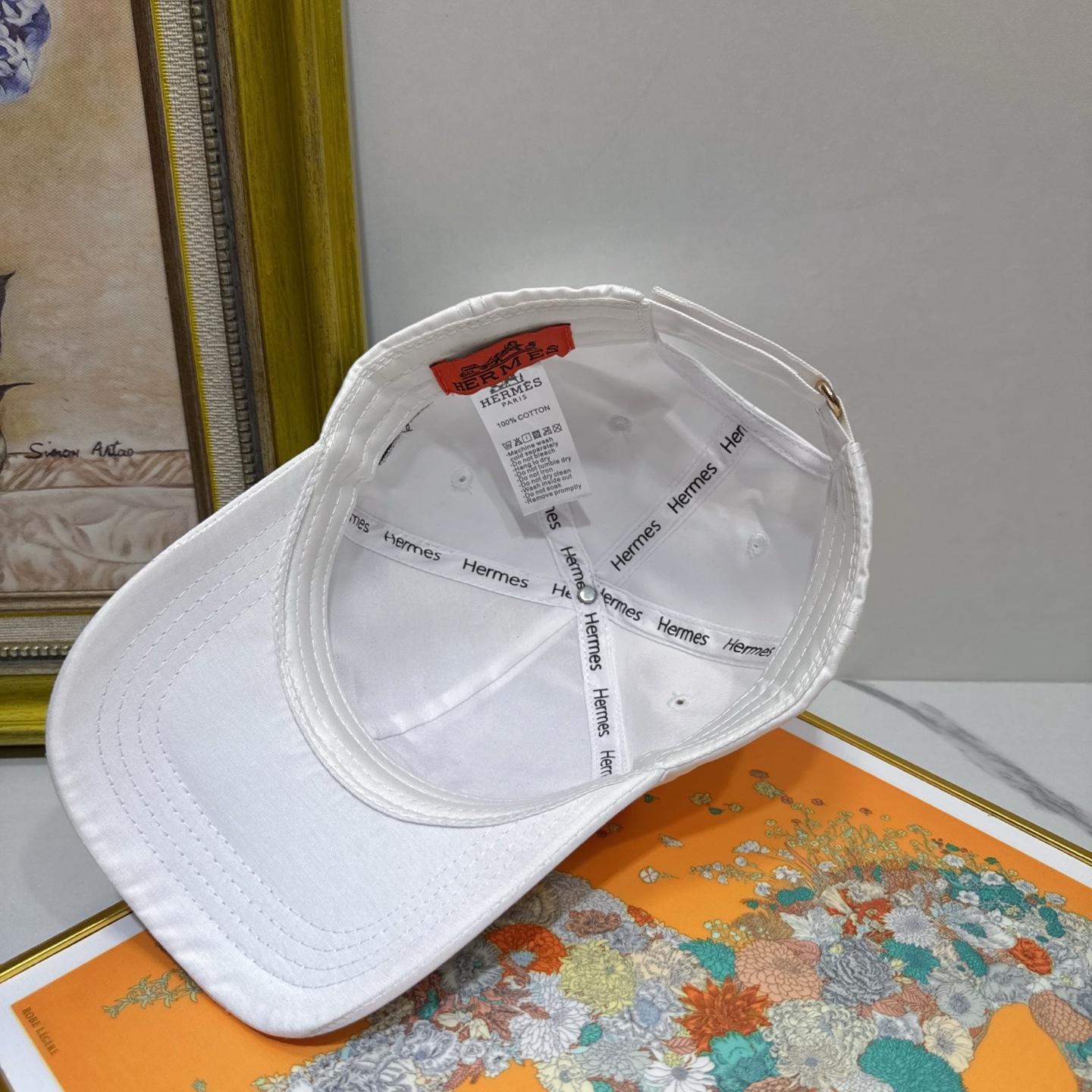 エルメス「Hermès」ユニセックス ベースボールキャップ