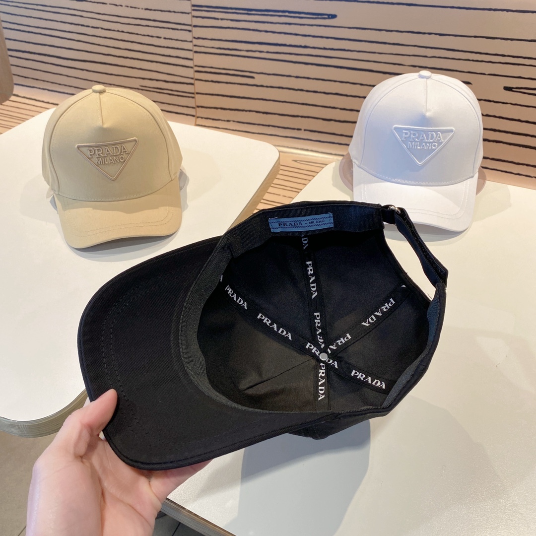 プラダ「Prada」2024 スポーツスタイル リミテッド ベースボールキャップ