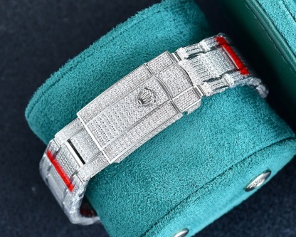 ロレックス「Rolex」‌ デイトナ 126589TBR フルダイヤモンド クロノグラフ腕時計40mm