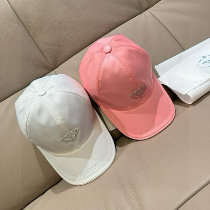 プラダ「Prada」Re-Nylon Baseball Cap