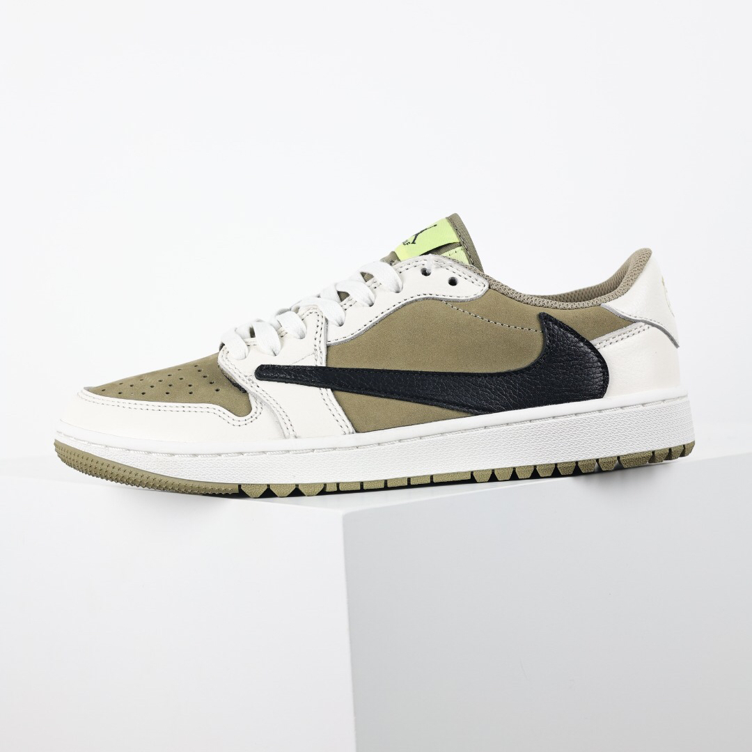 ナイキ「Nike」Air Jordan 1 Low x Travis Scott「Olive」