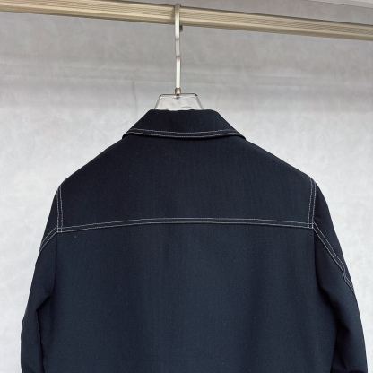 プラダ「Prada」2024秋冬 メンズ スタンドカラージャケット