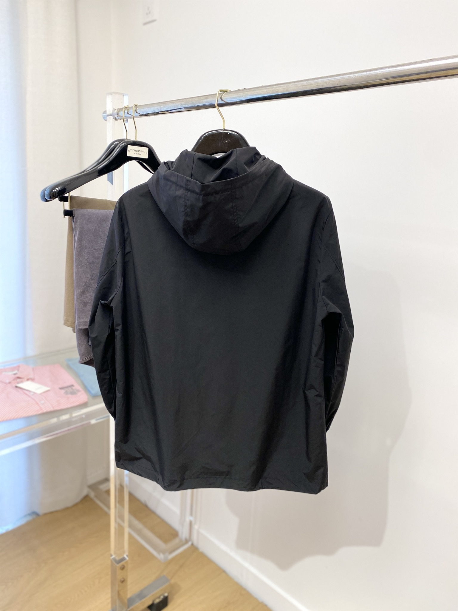 バレンシアガ「Balenciaga」2024年春夏 フレームロゴ デニムジャケット