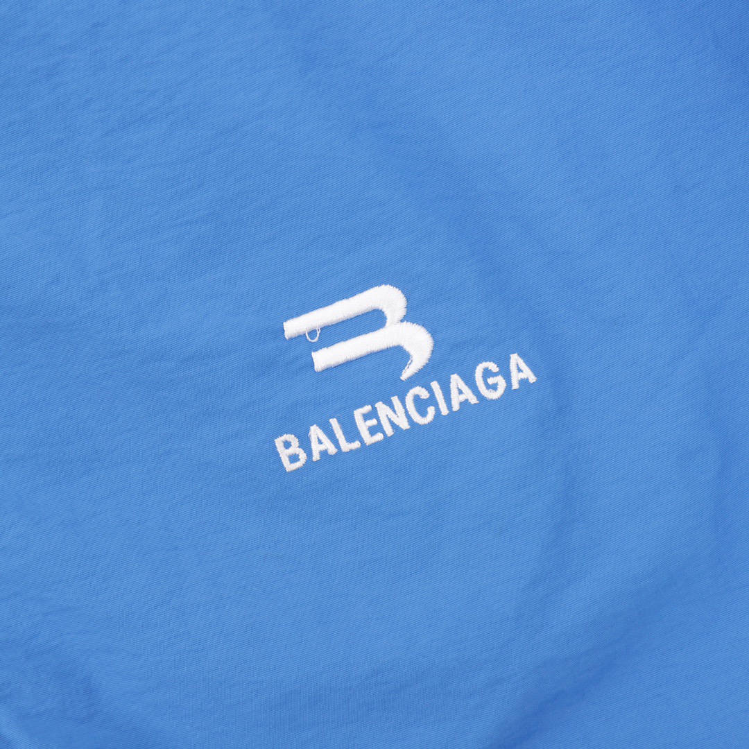 バレンシアガ「Balenciaga」クラッシュカラースタンドカラージャケット