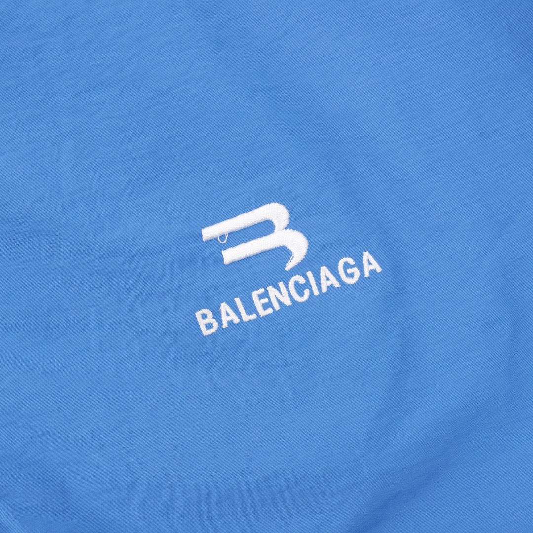 バレンシアガ「Balenciaga」クラッシュカラースタンドカラージャケット