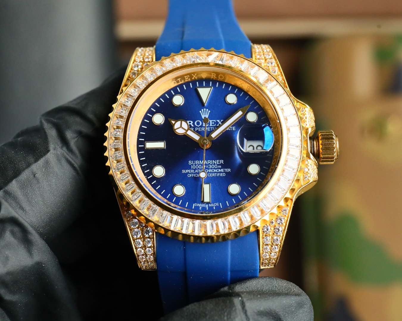 ロレックス［ロレックス］Oyster Perpetual Submariner 18Kゴールド ダイヤモンドモデル 腕時計40MM-ISETAN PRESTIGE CURATED