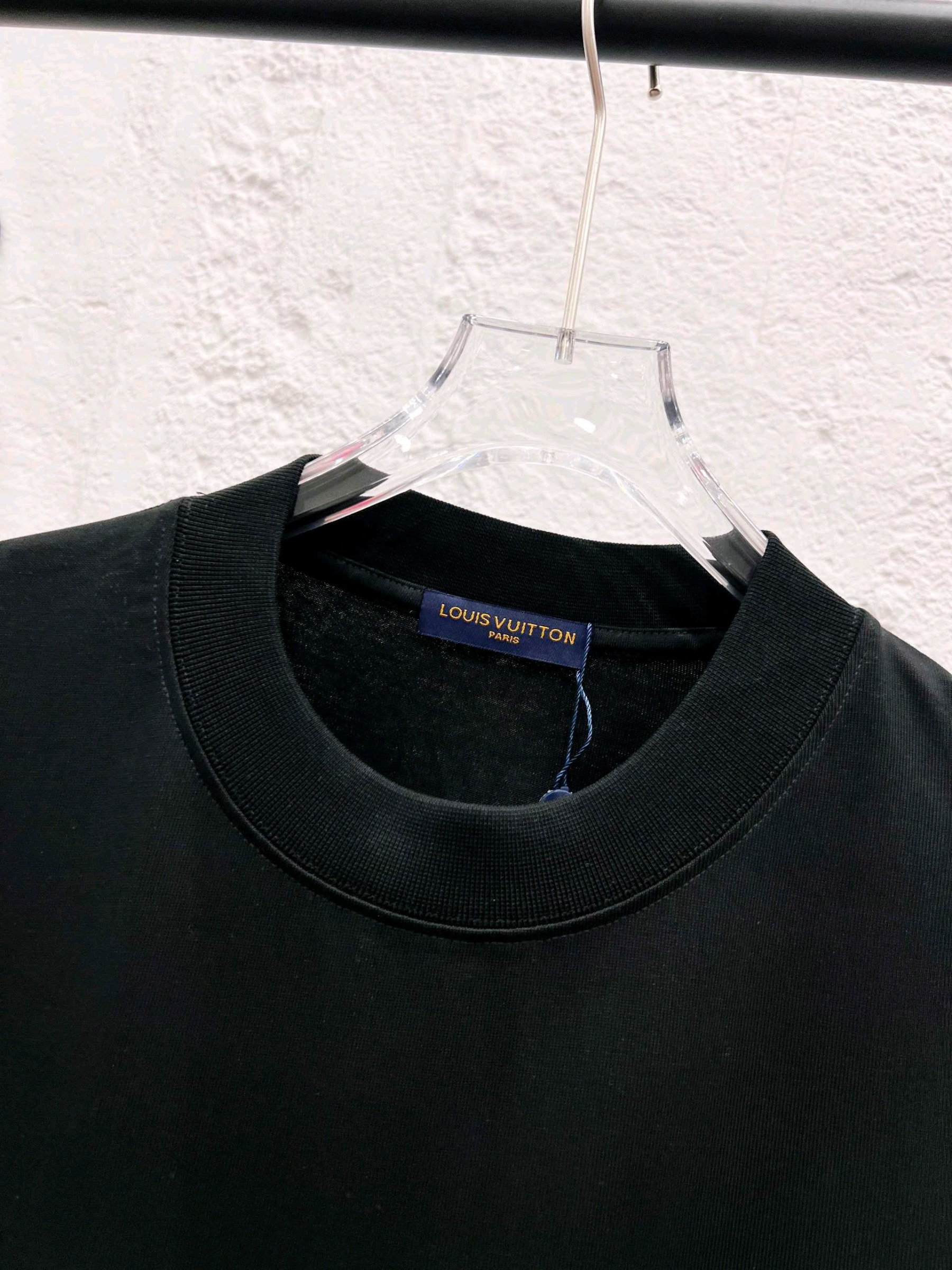 ルイ・ヴィトン「Louis Vuitton」ハイネックプレミアムコットン半袖Tシャツ