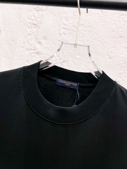 ルイ・ヴィトン「Louis Vuitton」ハイネックプレミアムコットン半袖Tシャツ