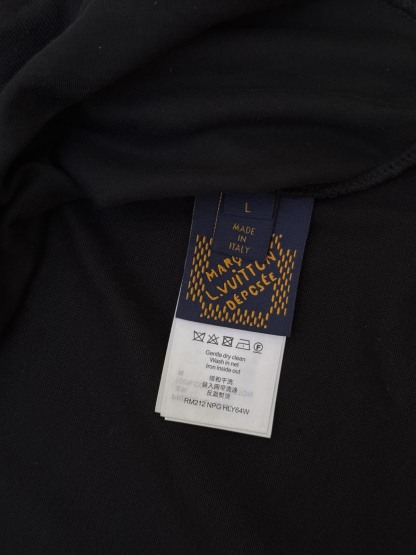 ルイ・ヴィトン「Louis Vuitton」モノグラム ビーズ エンブロイダリー Tシャツ