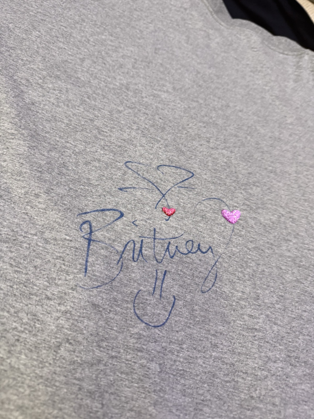 バレンシアガ「Balenciaga」ブリトニー・スピアーズ ポートレート プリントTシャツ