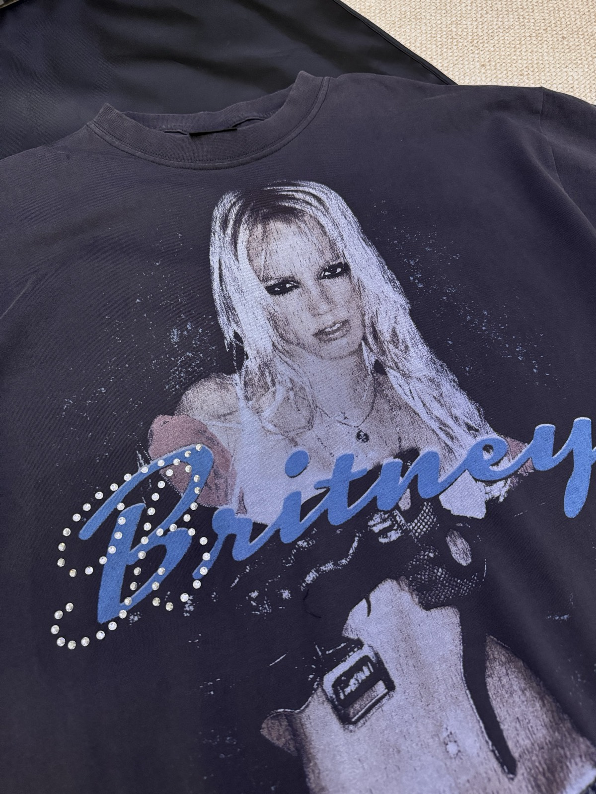 バレンシアガ「Balenciaga」ブリトニー・スピアーズ ポートレート プリントTシャツ