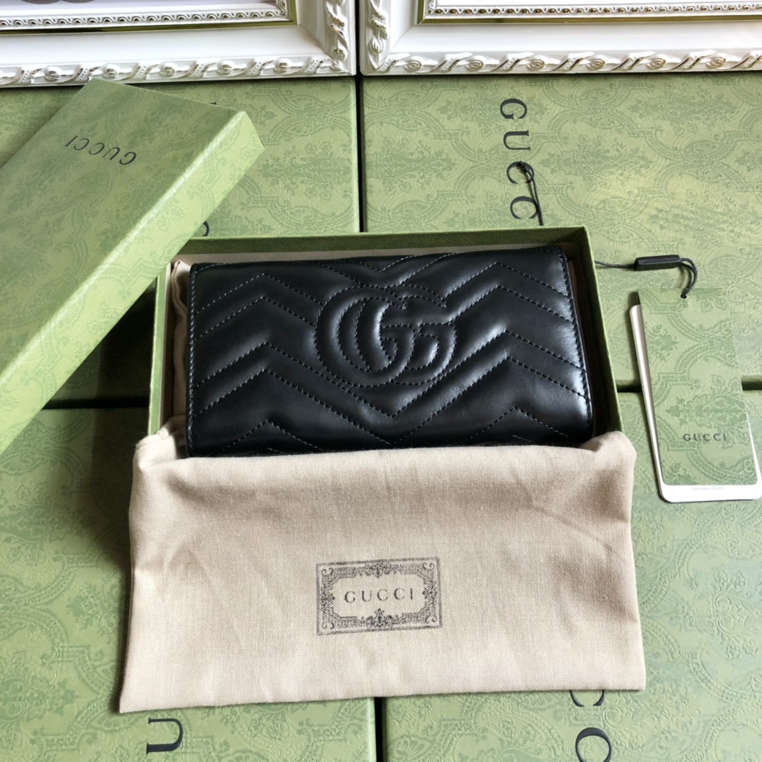 グッチ「Gucci」 〔オフィディア〕GG コンチネンタルウォレット