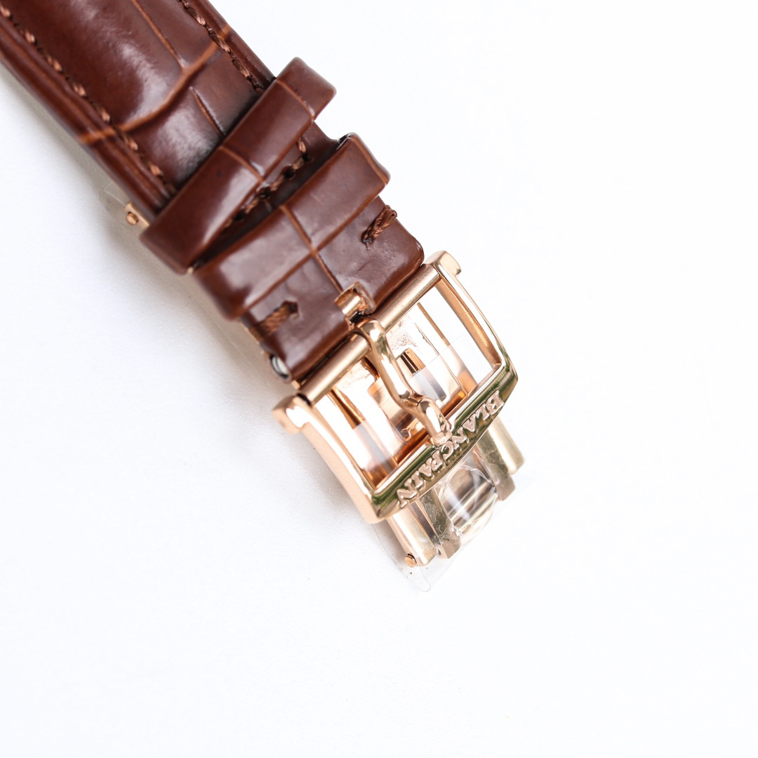 ブランパン「Blancpain」ヴィルレ クラシック 6654 月相表示 腕時計42MM