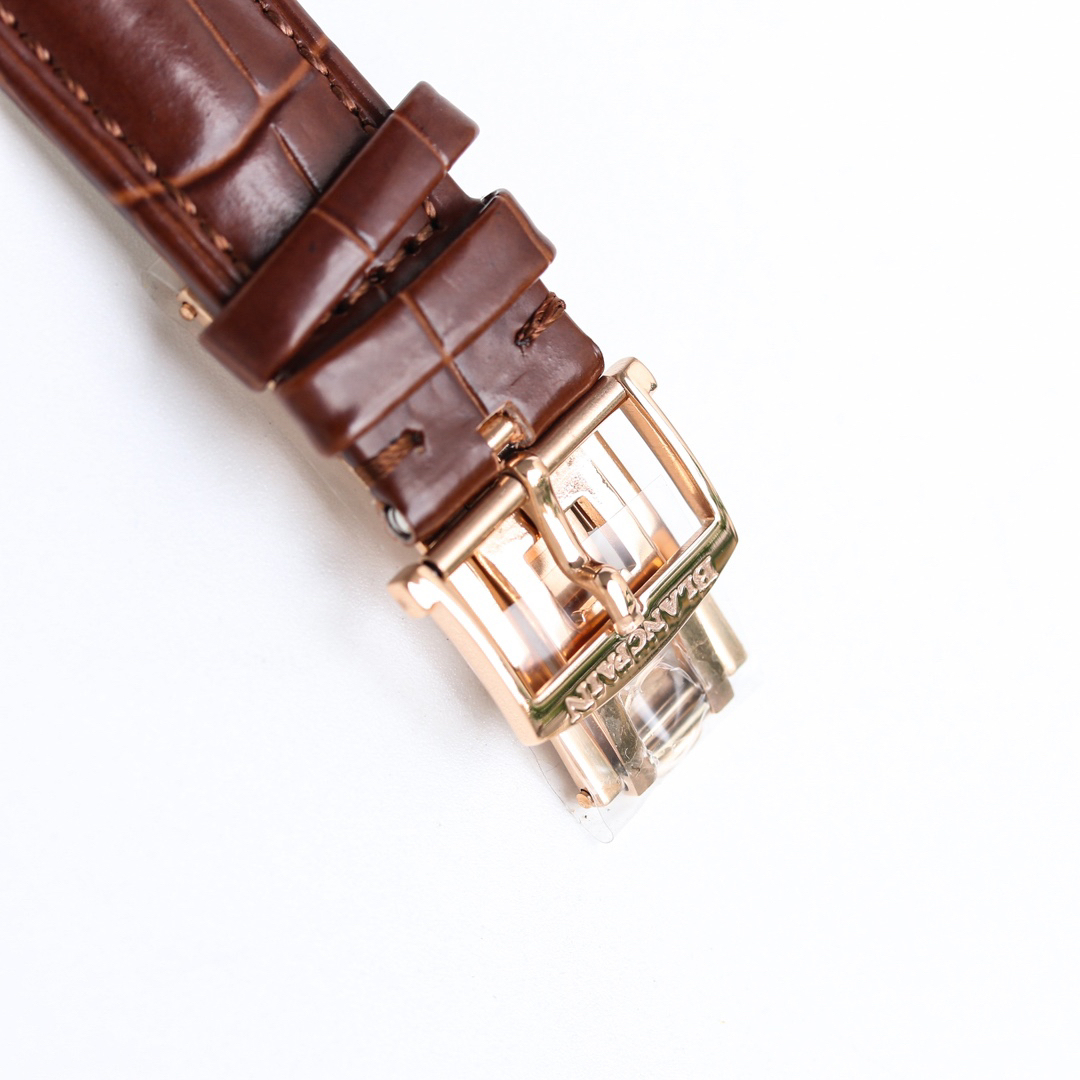 ブランパン「Blancpain」ヴィルレ クラシック 6654 月相表示 腕時計42MM