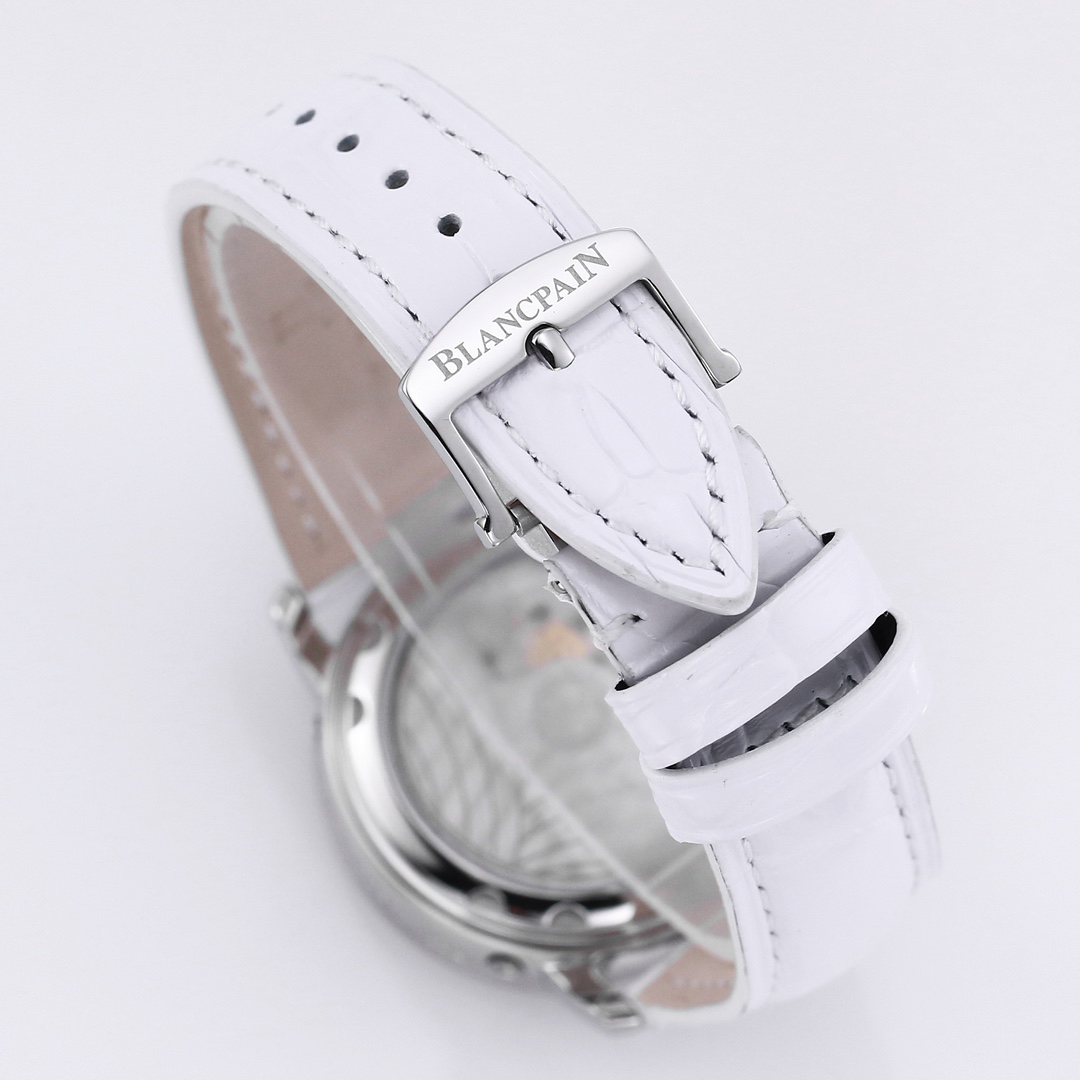 ブランパン「Blancpain」 ヴィルレ レディース ムーンフェイズ＆コンプリートカレンダー自動巻き腕時計35mm