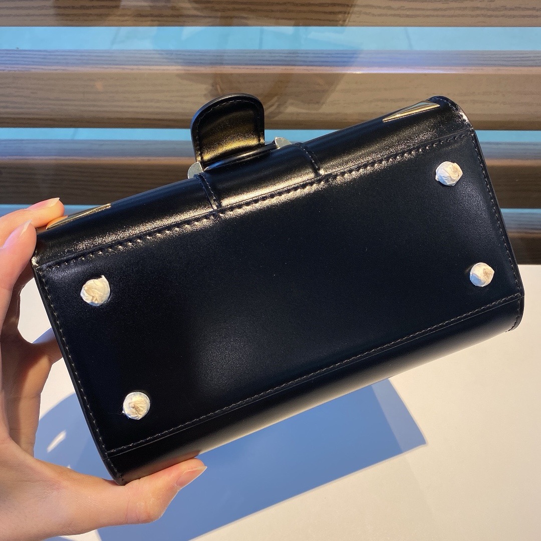 デルヴォー「Delvaux」Brillant Box ダブルリング ハンドバッグ