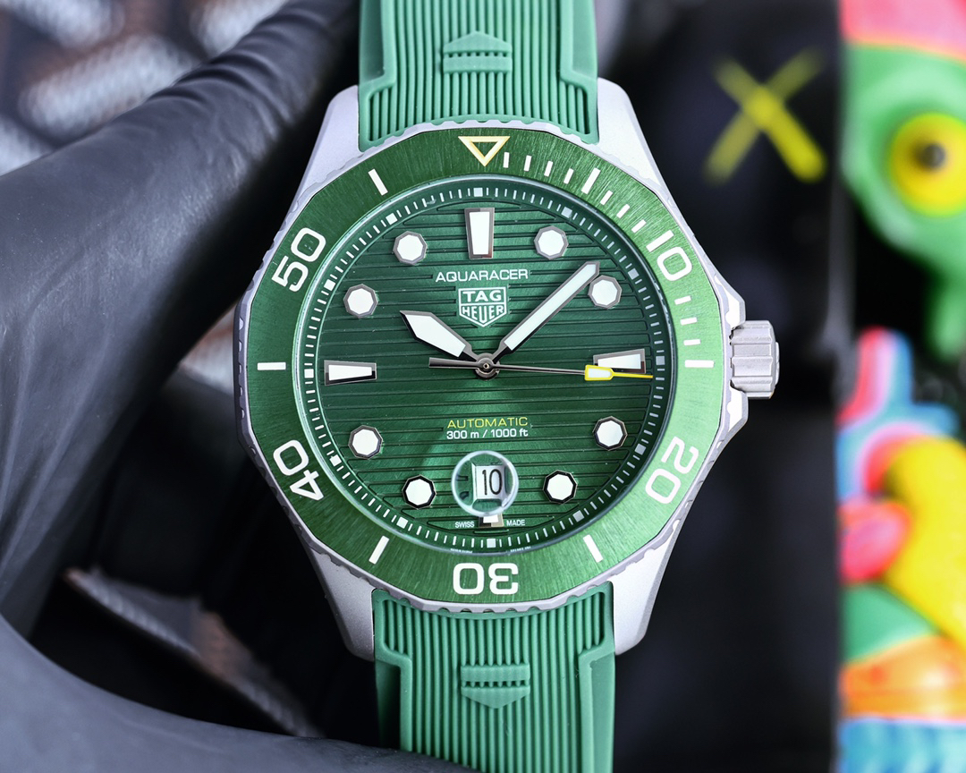 タグ・ホイヤー「TAG Heuer」アクアレーサーオートマティック メンズ 腕時計41mm