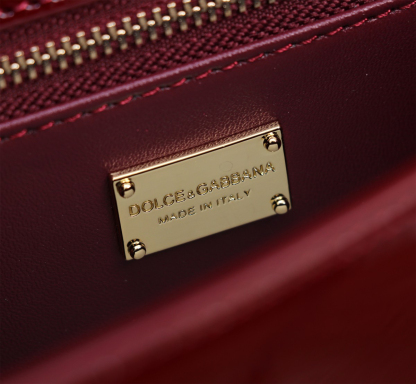 ドルチェ・アンド・ガッバーナ「D&G」ロゴバッグ ジオメトリック ショルダーバッグ