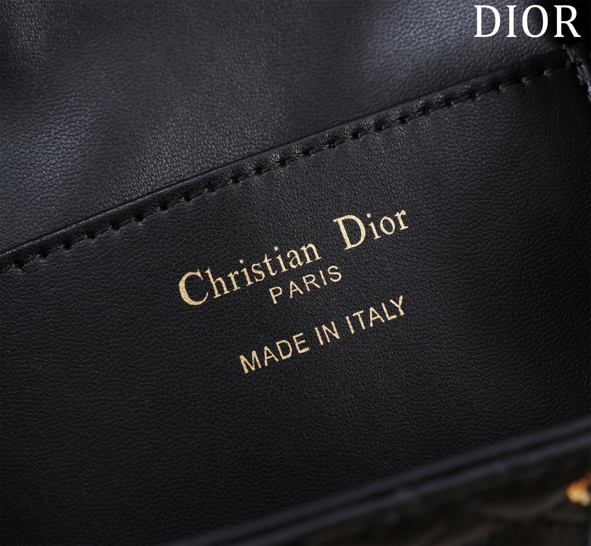 ディオール「Dior」カロ バックパック スモール ラージキャンバスキルト