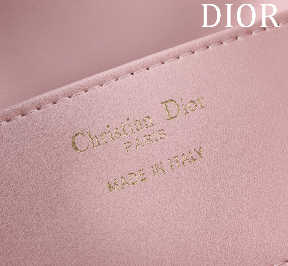 ディオール「Dior」カロ バックパック スモール ラージキャンバスキルト