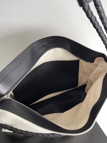 ボッテガ・ヴェネタ「Bottega Veneta」ロープノット キャンバストートバッグ