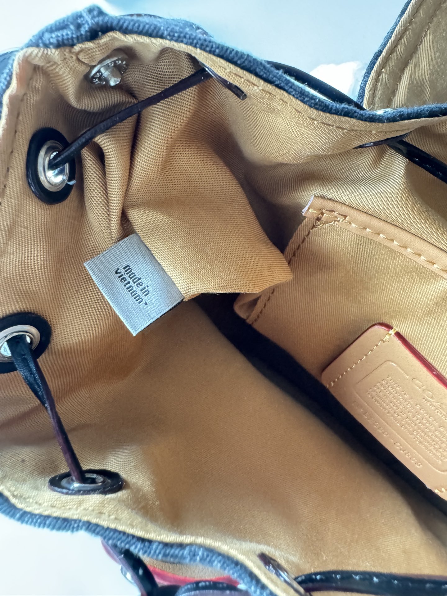 コーチ「Coach」Riya 21 デニム バックパック