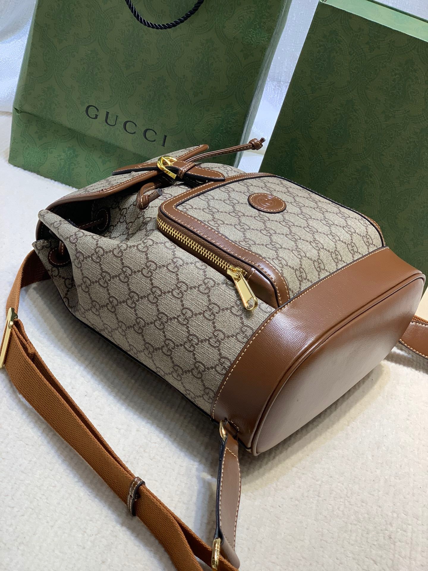 グッチ「Gucci」meo vintage リュックサック