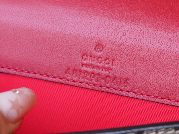 グッチ「Gucci」GG Supreme チェリー ミニバッグ