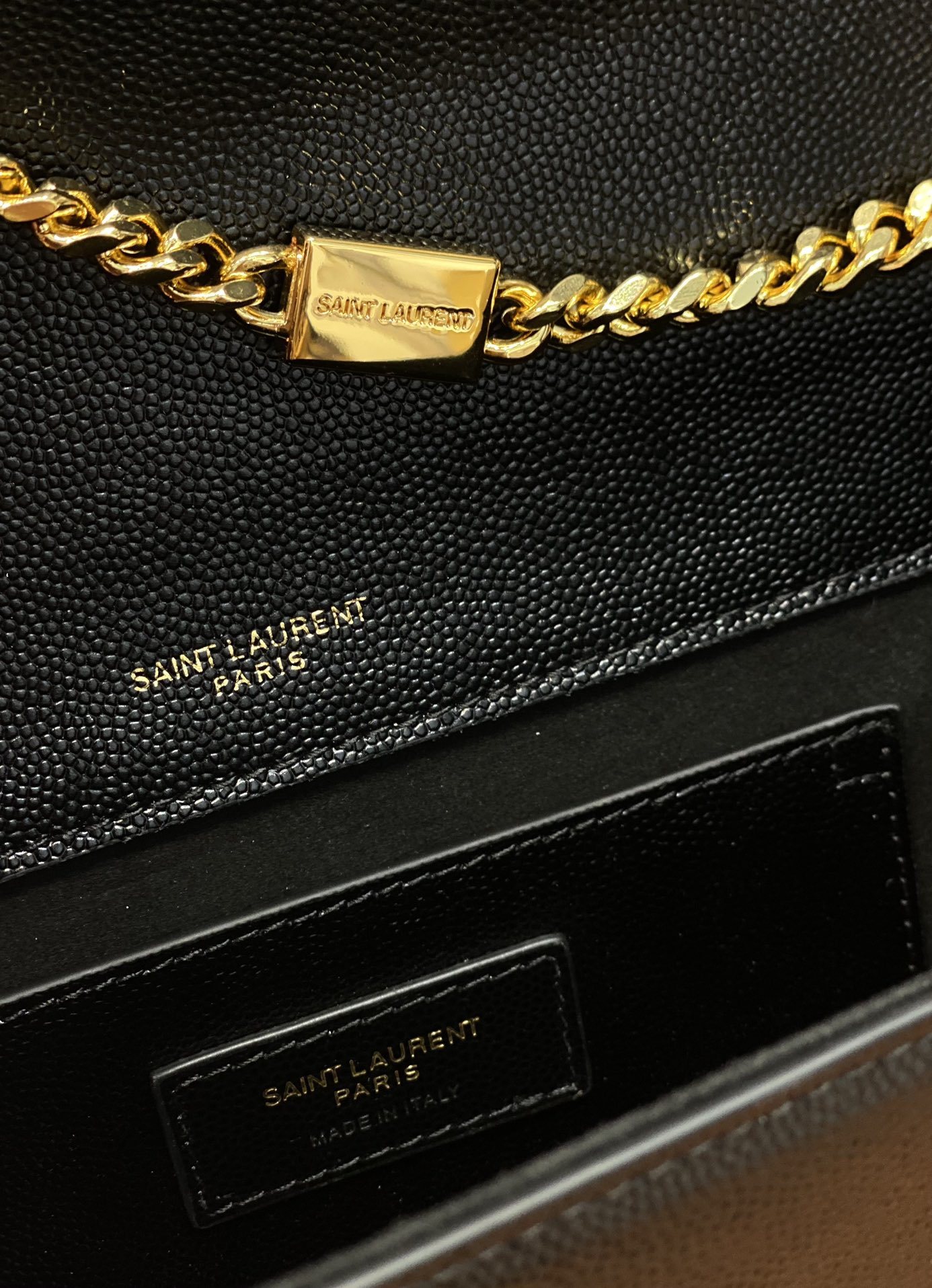 サンローラン「Saint Laurent」‌ KATE アップグレード版 キャビアレザー チェーンバッグ