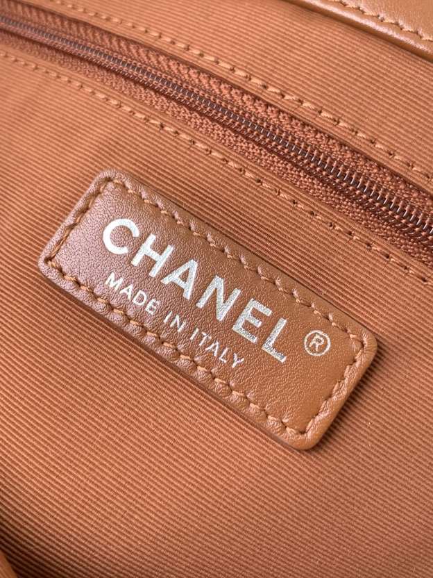 シャネル「Chanel」マットキャビアレザー トートバッグ レディース ラージショッピングバッグ