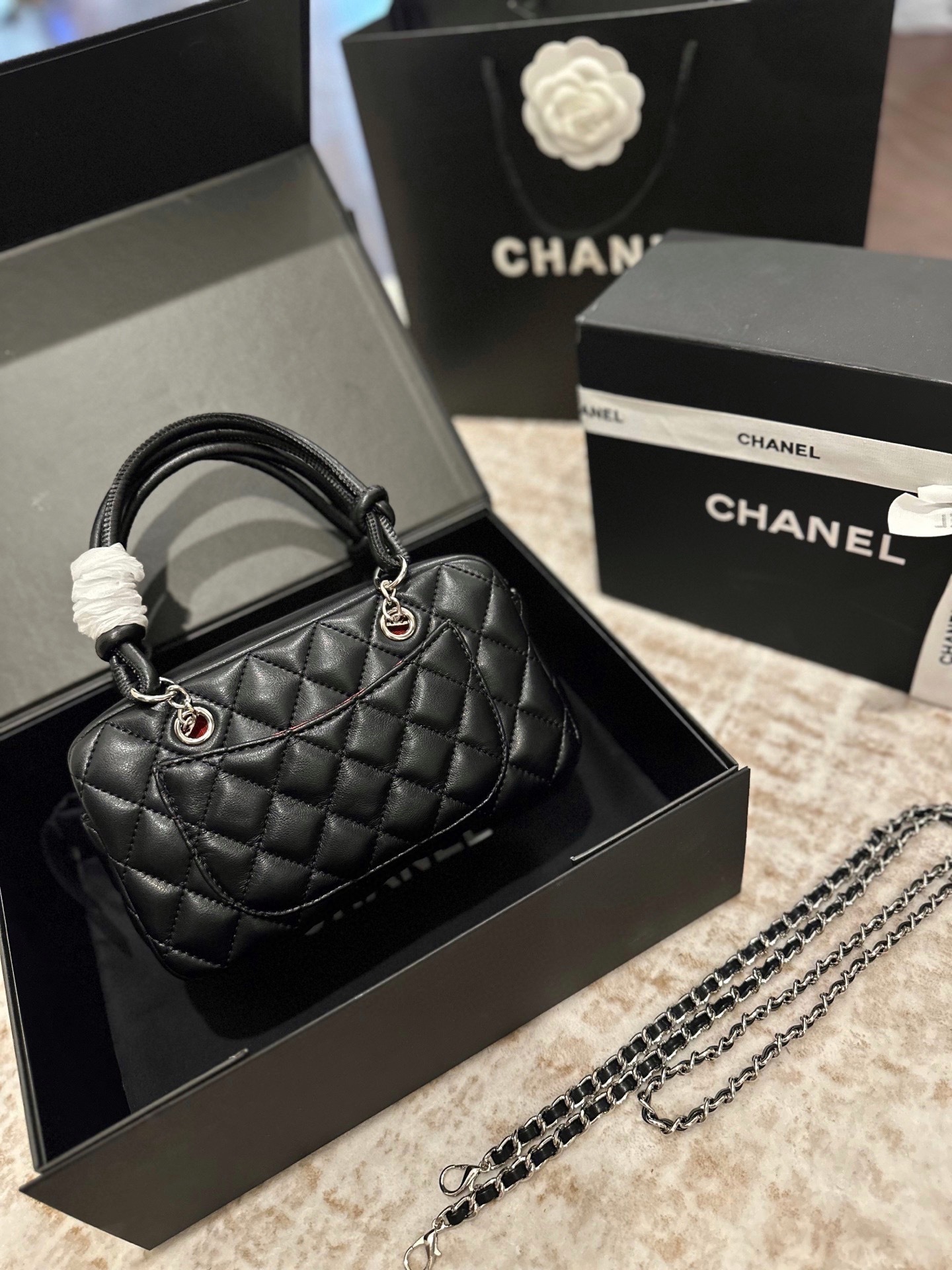 シャネル「Chanel」ミニクラシックフラップバッグショルダーバッグ