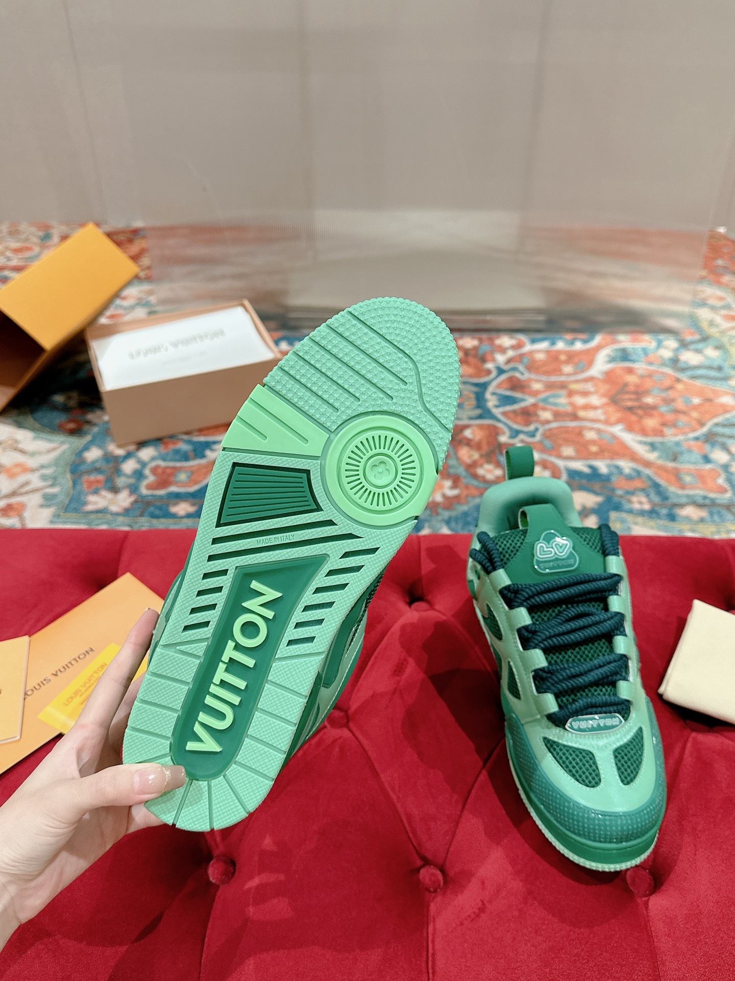 「コラボモデル」Louis Vuitton x Skate スニーカー