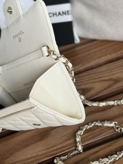 シャネル「Chanel」カヴィアレザー ウエストバッグ