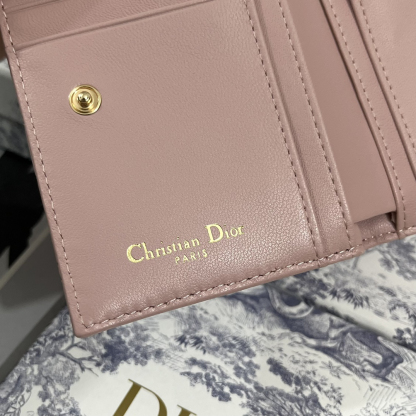 ディオール「Dior」30モンターニュ ダリア ウォレット ラムスキン