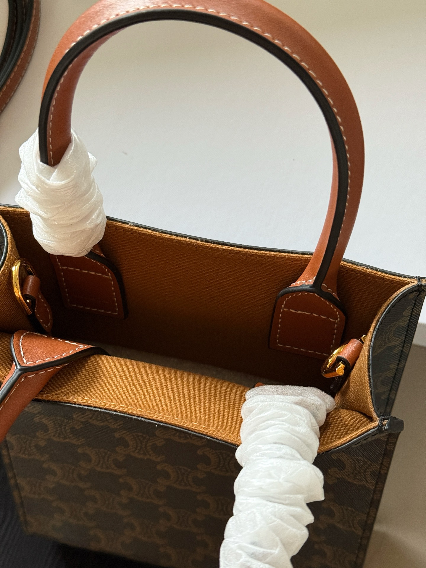 セリーヌ「Celine」ミニ トートバッグ