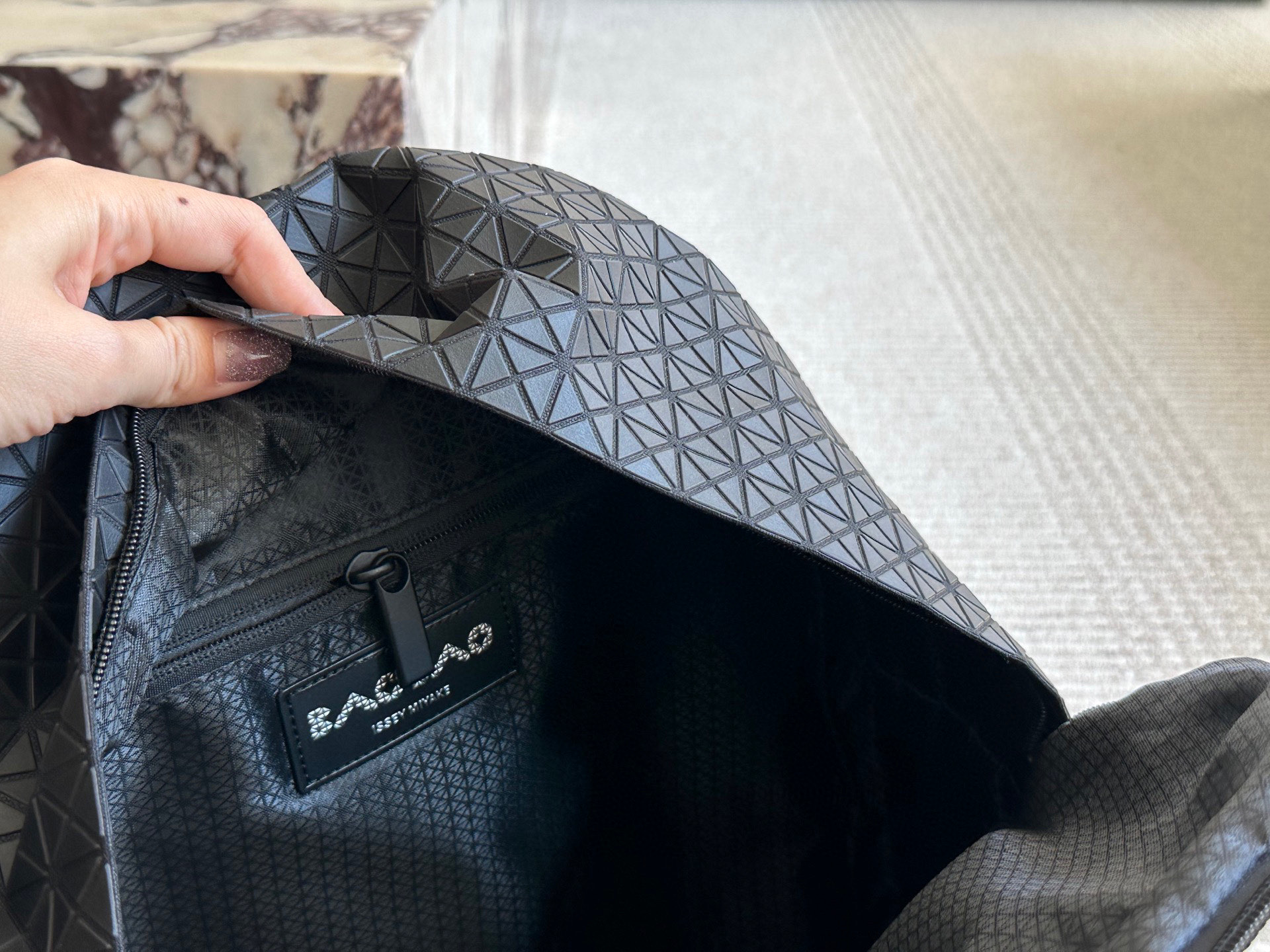 イッセイ・ミヤケ「Issey Miyake」ジオメトリックリュックサック