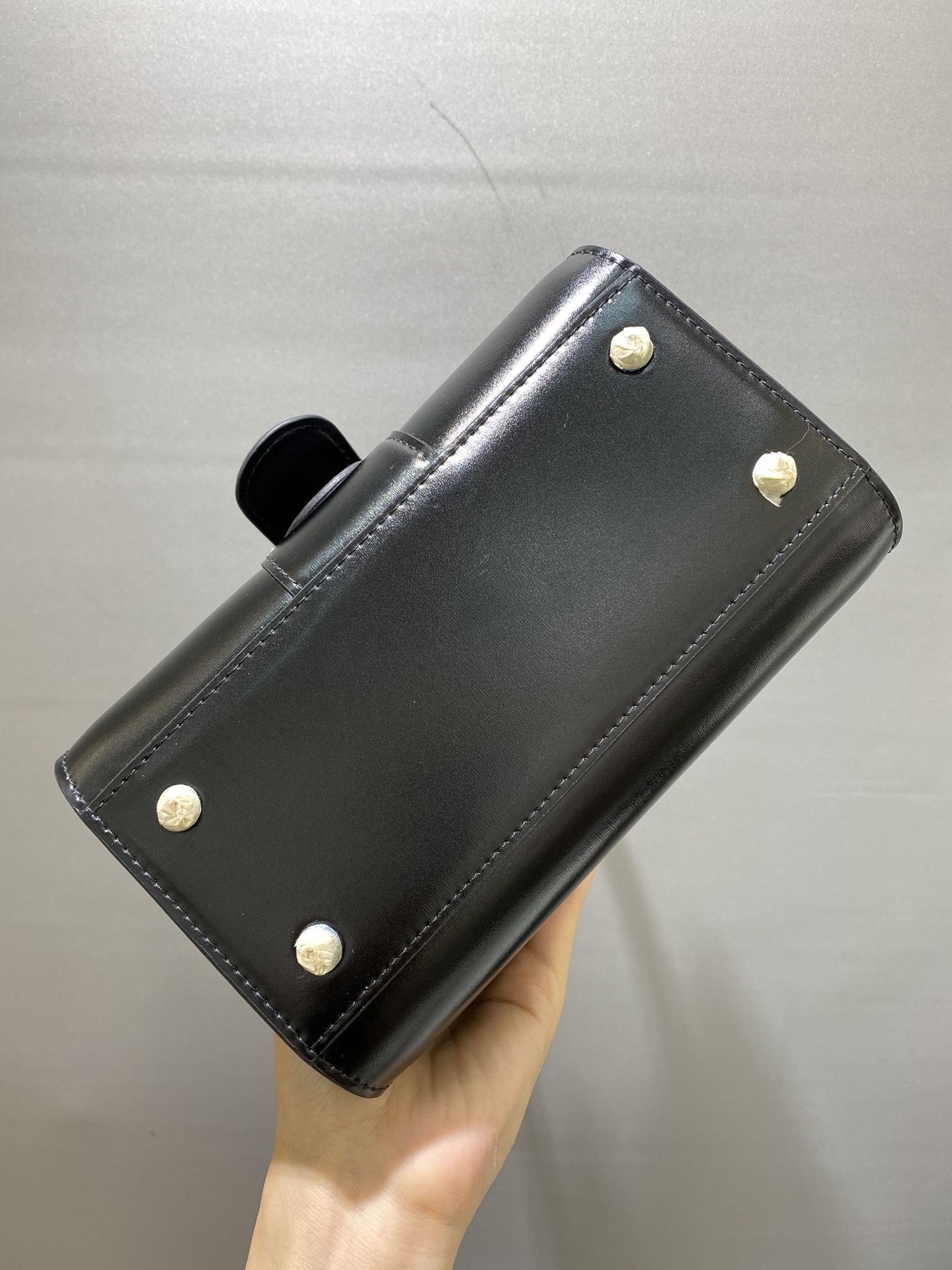 デルヴォー「Delvaux」デルボー ダブルジェ ミニダブルリングバッグ