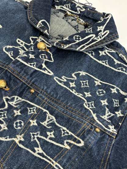 ルイ・ヴィトン「Louis Vuitton」SS25 クラウドジャカード デニムジャケット