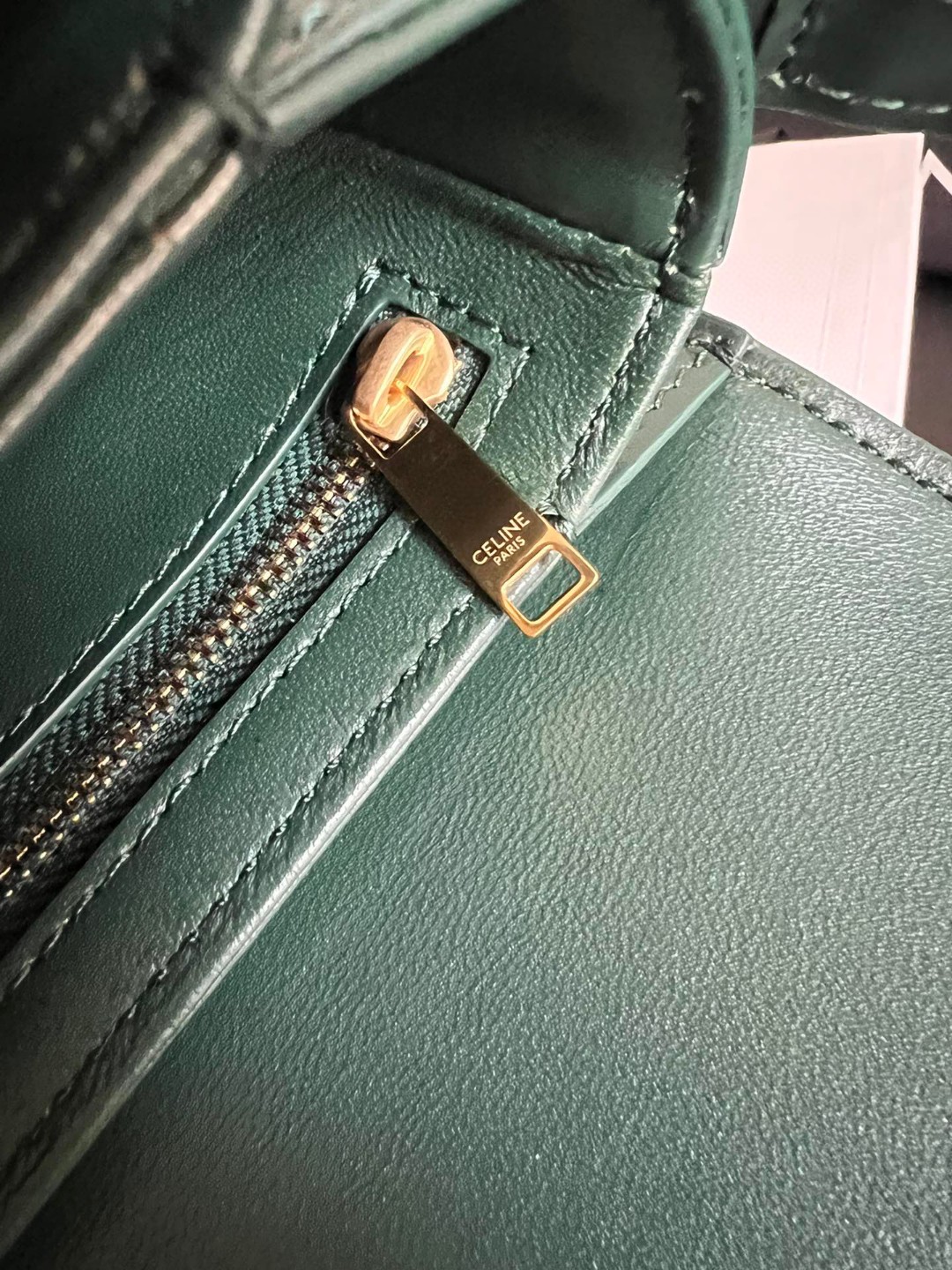 セリーヌ「Celine」CELINE トリオンフ ダブルCロック ウォレット