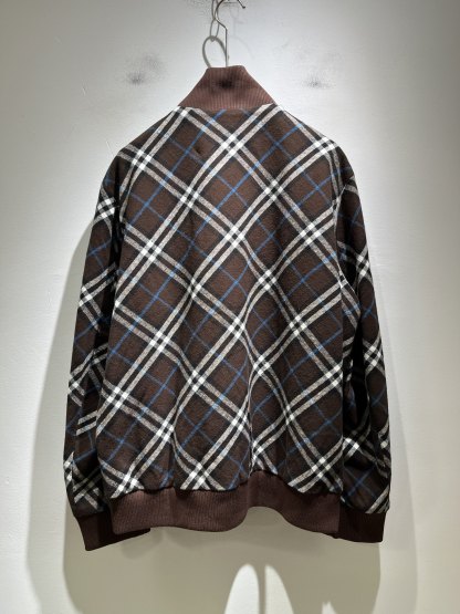 バーバリー「Burberry」 25FW レザー トラック ジャケット
