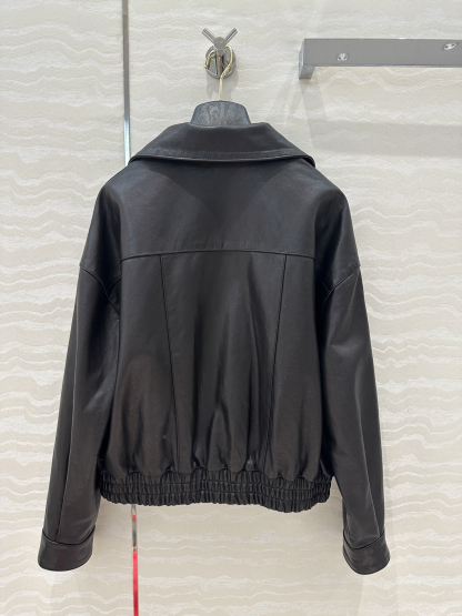 サンローラン「Saint Laurent」 Laurent ラムレザー モトジャケット