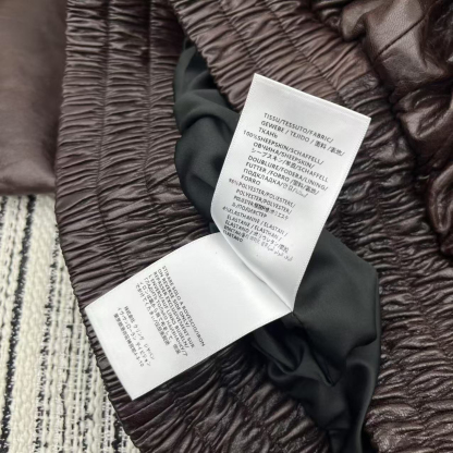 サンローラン「Saint Laurent」 ダブルポケット オーバーサイズ レザージャケット