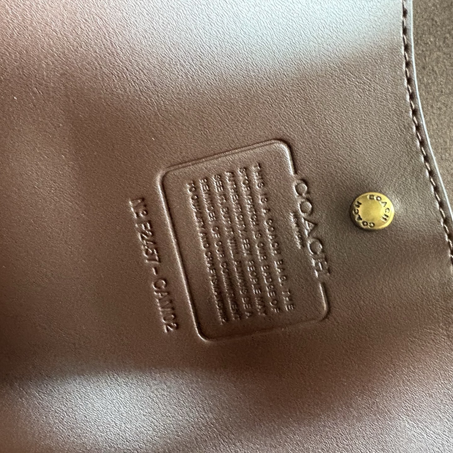 コーチ「Coach」MANHATTAN トートバッグ