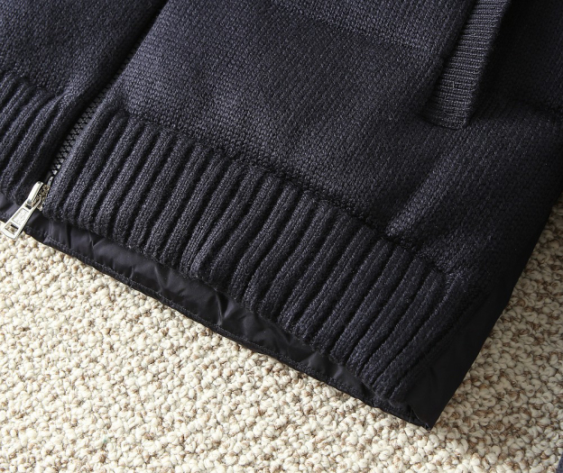 モンクレール「Moncler」2025年秋冬新作 ウールニットパネル ダウンジャケット