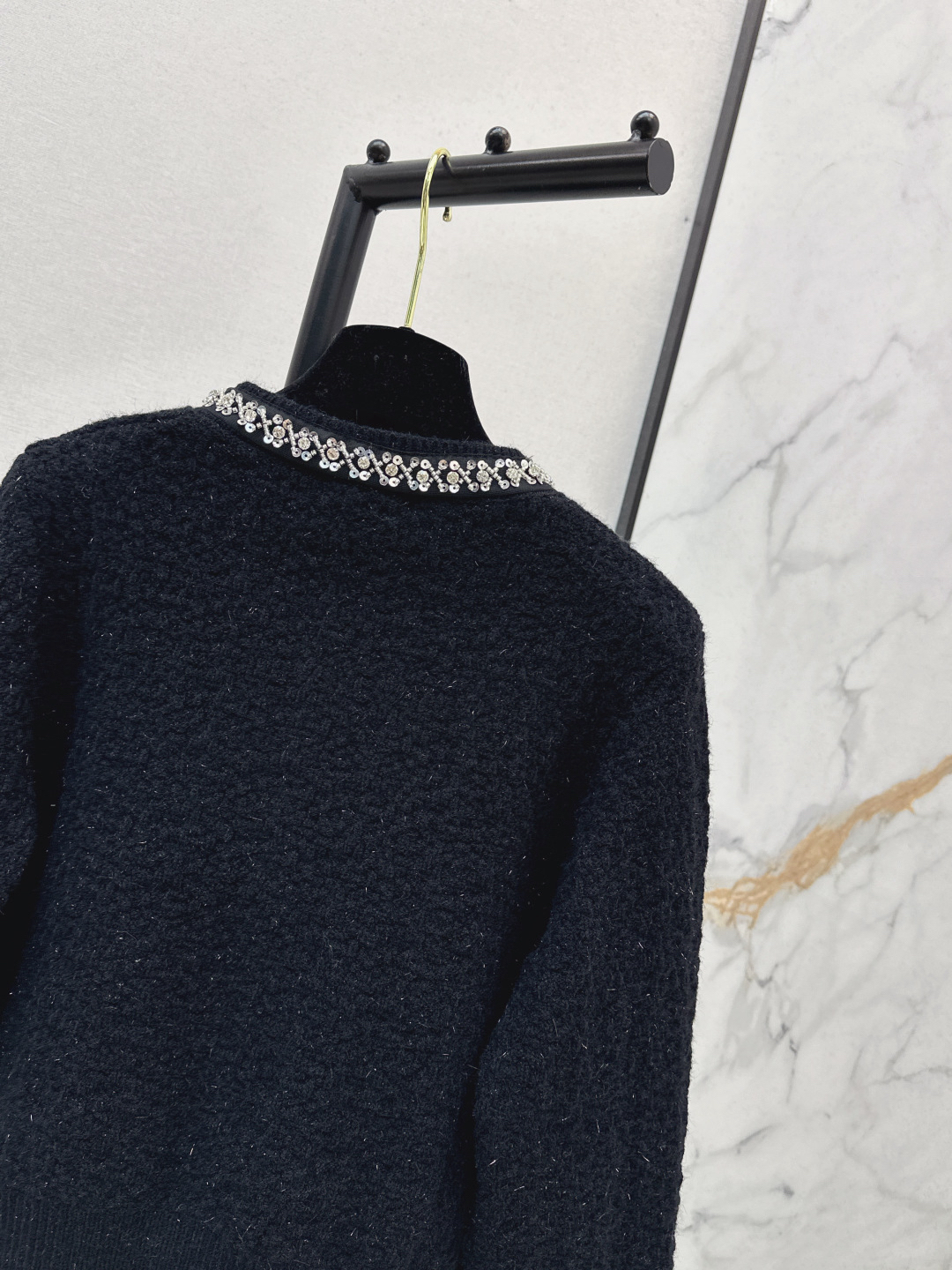 シャネル「Chanel」スパングラス ニット カーディガン