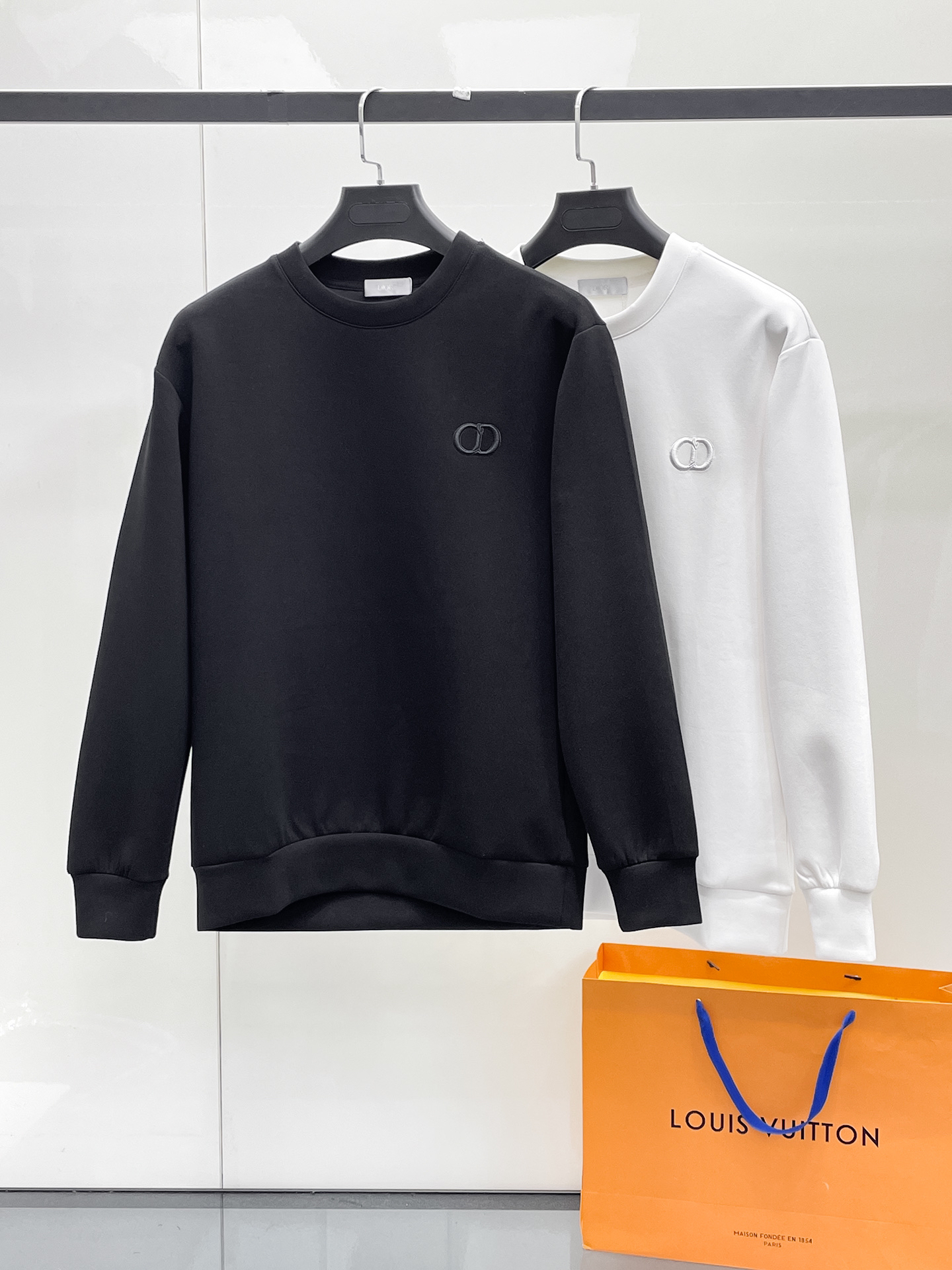 ディオール「Dior」レターロゴ スペースカットソール オーバーサイズ プルーフーディ