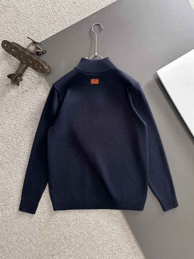 エルメス「Hermès」エンブレム ロゴ ニット セーター