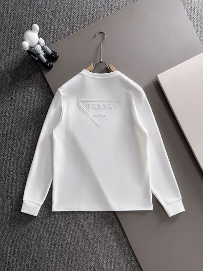 プラダ「Prada」ハイデンシティ モダール スウェットシャツ